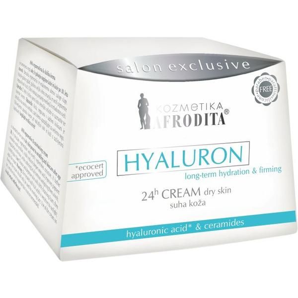 Cosmetica Afrodita Козметика Afrodita - Крем ХИАЛУРОННА КИСЕЛИНА за суха кожа 50 мл