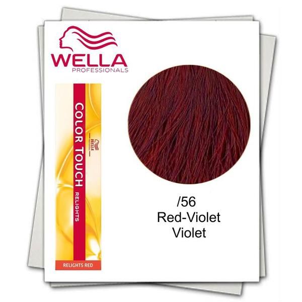 Wella Professionals Крем боя без амоняк - Wella Professionals Color Touch Relights Red нюанс /56