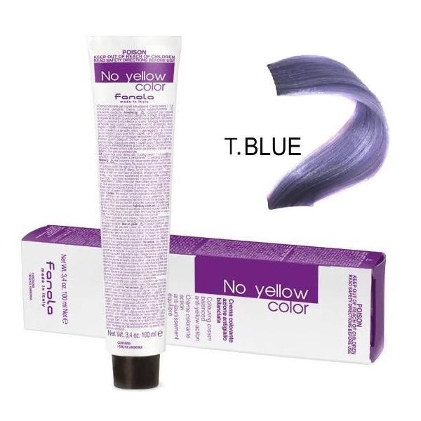 Fanola Крем боя против пожълтяване Fanola No Yellow Color T. BLUE Тонер Синьо, 100мл