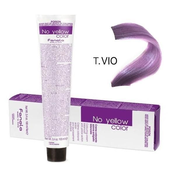 Fanola Крем боя против пожълтяване Fanola No Yellow Color T. VIO Тонер Виолетово, 100мл