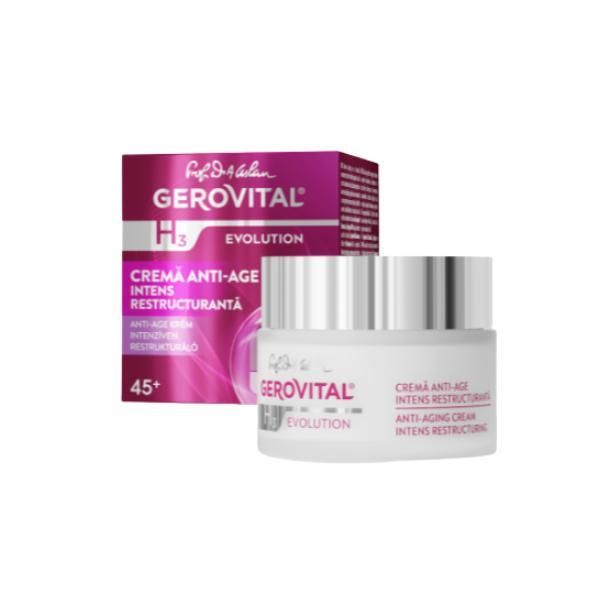 Gerovital Крем Gerovital H3 Evolution Intense Restructuring Anti-Age Cream, 50 мл