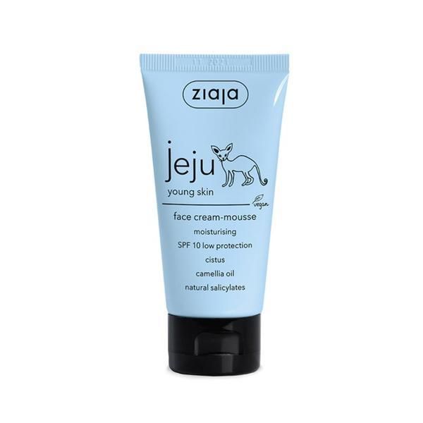Ziaja Крем-мус за лице - Ziaja Jeju Blue Young Skin крем-мус за лице, 50 мл