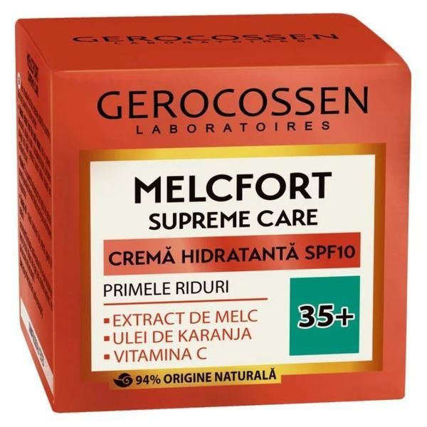Gerocossen Крем против бръчки 35+ със SPF 10 Melcfort Supreme Care, Gerocossen Laboratoires, 50 мл