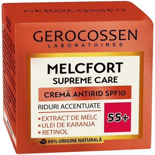 Gerocossen Крем против бръчки 55+ със SPF 10 Melcfort Supreme Care, Gerocossen Laboratoires, 50 мл