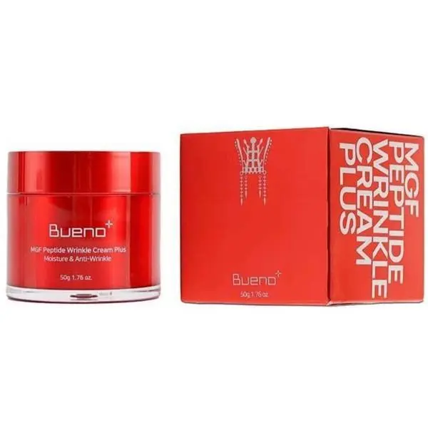 Bueno Крем против бръчки с MGF пептиди, за хидратация на кожата - Bueno MGF Peptide Wrinkle Cream Plus, 50 гp