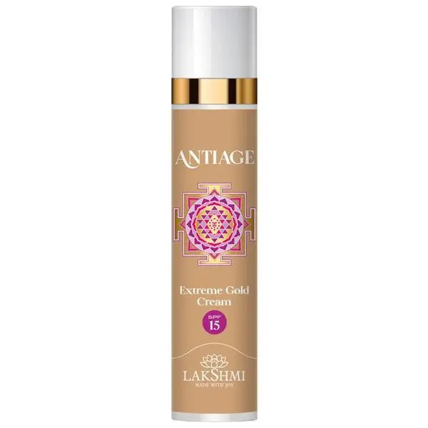 Lakshmi Крем против стареене +45 със SPF 15 - Lakshmi Antiage Extreme Gold Cream, 50 мл