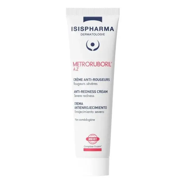 Isispharma Крем против зачервяване - Isispharma Metroruboril A.Z. Creme Anti-Rougeurs, 30 мл
