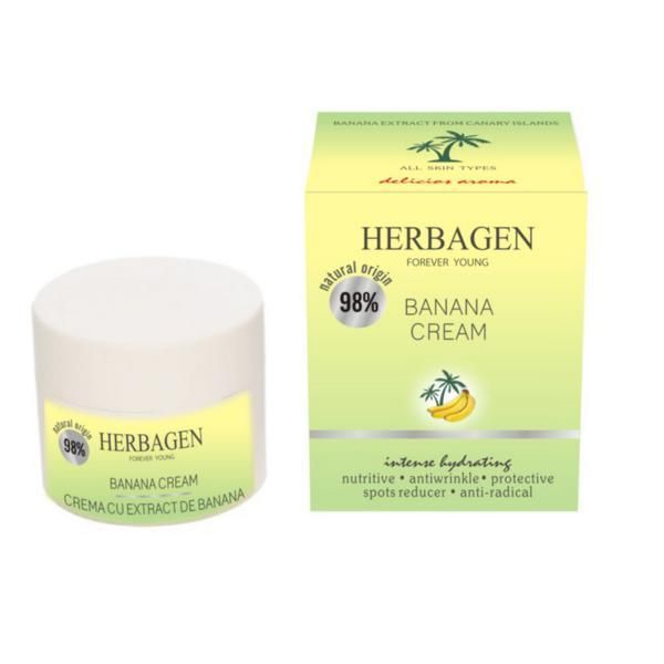 Herbagen Крем с екстракт от банан - Herbagen Banana Cream, 50 гр