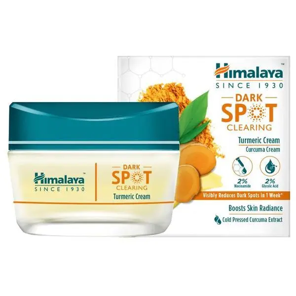 Himalaya Крем с куркума за тъмни петна - Himalaya Dark Spot Clearing Turmeric Cream, 50 мл