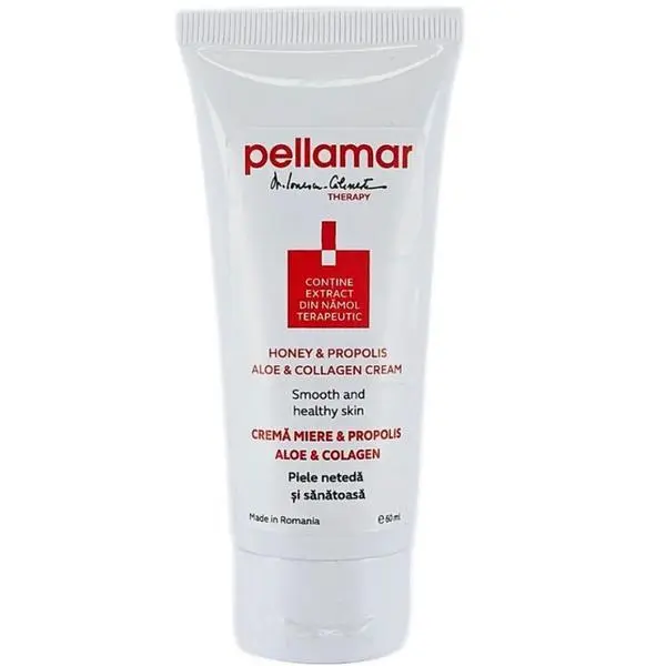 Pellamar Крем с мед, прополис, алое и колаген - Pellamar Therapy, 60 мл