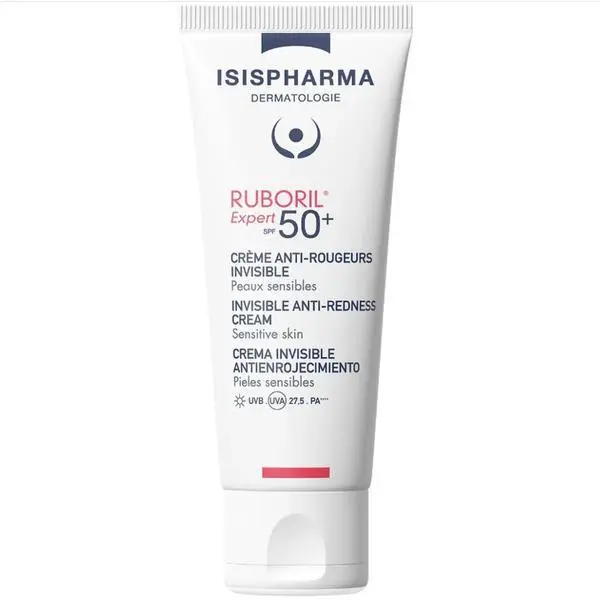 Isispharma Крем SPF 50+ за чувствителна кожа със зачервяване - Isispharma Ruboril Expert SPF 50+, 40 мл