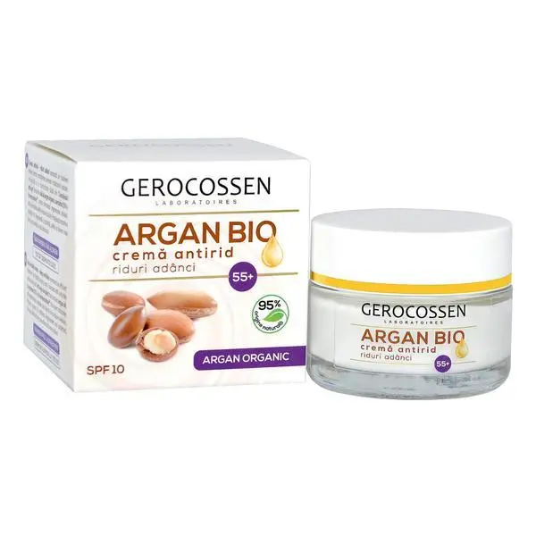 Gerocossen Крем срещи бръчки 55+ Argan Bio Gerocossen, 50 мл