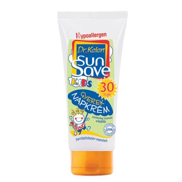 DrKelen Крем за деца със слънцезащита Sun Save SPF30 Dr. Kelen, 100 мл