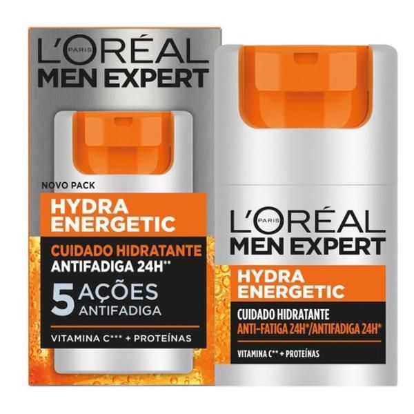 L'Oreal Paris Крем за лице за мъже - L&#039;Oreal Paris Men Expert Cuidado Hidratante Hydra Energetic, 50 мл