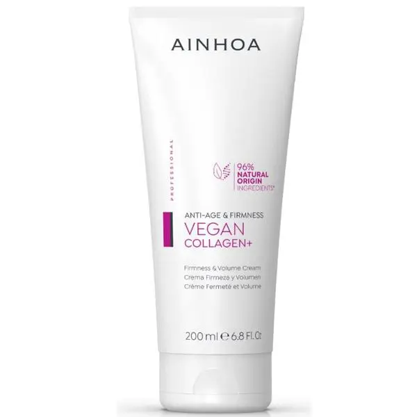 Ainhoa Крем за лице за стегнатост и обем с веган колаген - Ainhoa ????Anti-Age &amp; Firmness Vegan Collagen+ Firmness &amp; Volume Cream, 200 мл