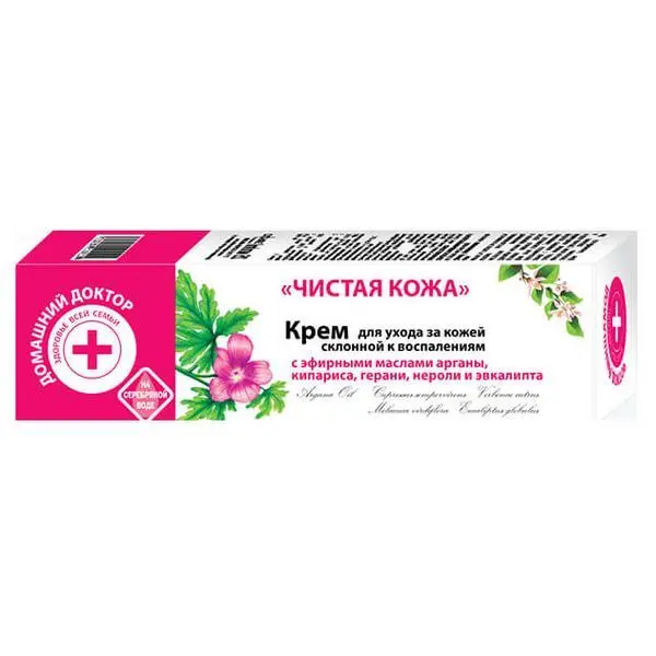 Doctorul Casei Крем за мазна кожа с тенденция към акне и разширени пори Doctorul Casei, 30мл