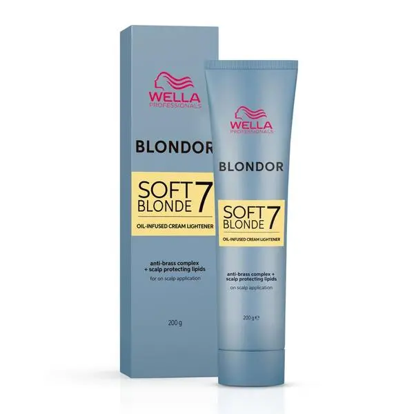 Wella Professionals Крем за обезцветяване - Wella Professionals Blondor Soft Blonde Cream 200 гр