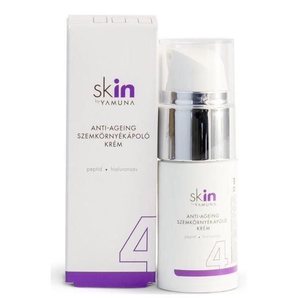 Yamuna Крем за околоочен контур против стареене, Стегнатост Yamuna Anti-Aging Szemkornyekapolo Krem, 15 мл