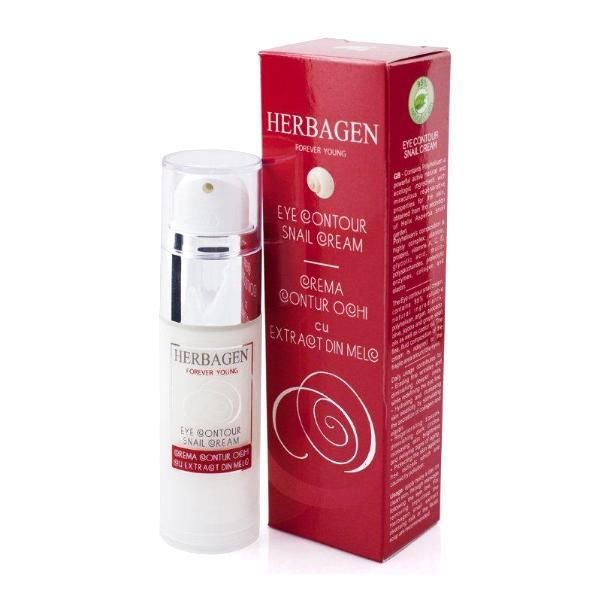 Herbagen Крем за околоочен контур с екстракт от охлюв Herbagen, 30г