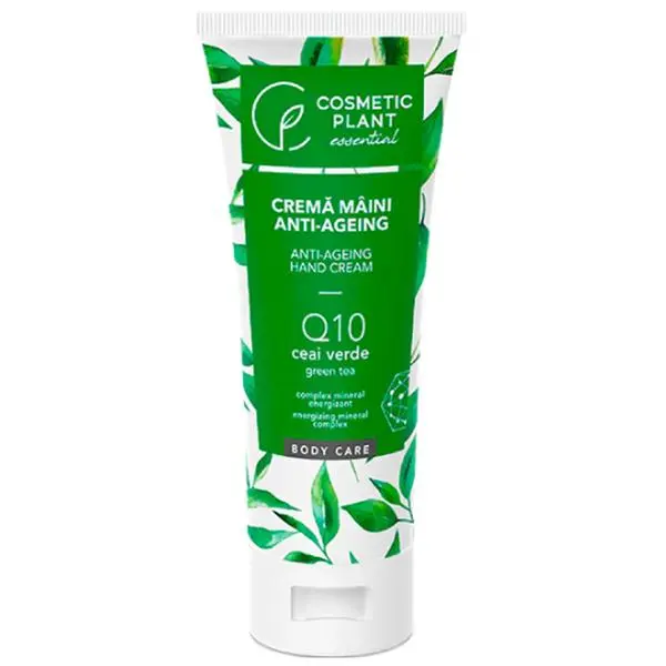 Cosmetic Plant Крем за ръце против стареене Q10 + Зелен чай Cosmetic Plant, 100мл