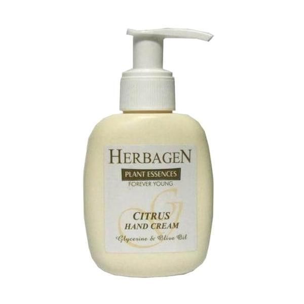 Herbagen Крем за ръце с цитрусови плодове, глицерин и зехтин Herbagen, 100г