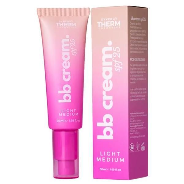Synergy Therm Крема BB със SPF 25 - Synergy Therm BB Cream Light Medium, 50 мл