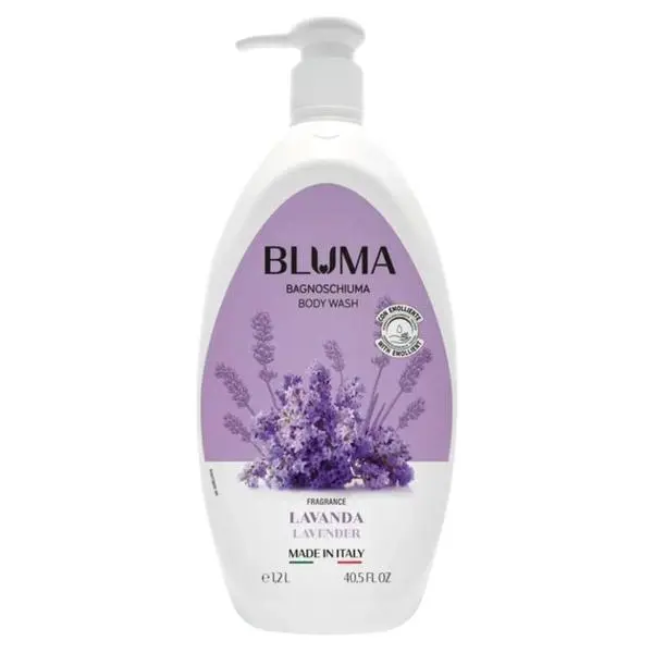 Bluma Кремообразен душ гел с аромат на лавандула - Bluma Body Wash with Lavender, 1200 мл