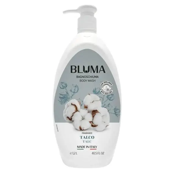 Bluma Кремообразен душ гел с аромат на пудра - Bluma Body Wash with Talc, 1200 мл