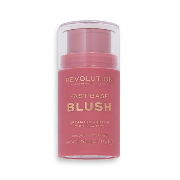 Makeup Revolution Кремообразен руж - Makeup Revolution Fast Base Blush Stick, нюанс Bare, 14 гр