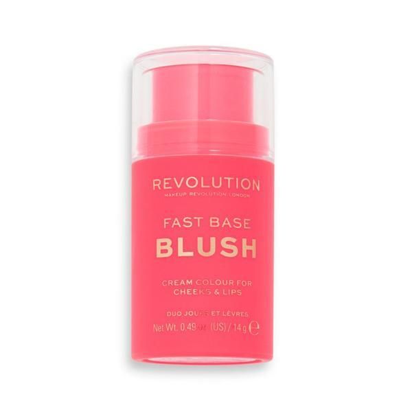 Makeup Revolution Кремообразен руж - Makeup Revolution Fast Base Blush Stick, нюанс Bloom, 14 гр