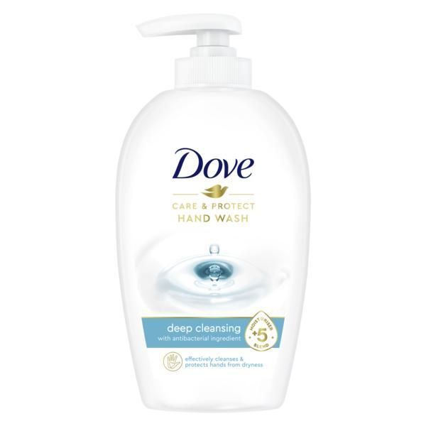 Dove Кремообразен Течен сапун за защита и грижа - Dove Care &amp; Protect Hand Wash, 250 мл