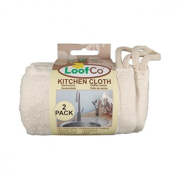 LoofCo Кухненска кърпа от египетски памук LoofCo, 2 бр