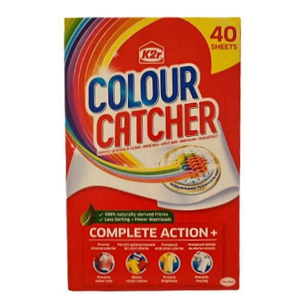 K2r Кърпички за пране Color Catcher Complete Action+ K2r, 40 салфетки