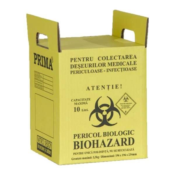 Prima Кутия за изгаряне на опасни отпадъци - Prima Cremation Boxes for Medical Waster 10 литра