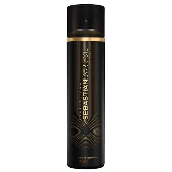 Sebastian Professional Лак за коса с арганово и арганово масло - Sebastian Professional Dark Oil Silkening Mist, 200 мл