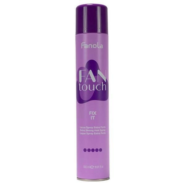 Fanola Лак за коса с изключително силна фиксация - Fanola Fantouch Fix It Extra Strong Hair Spray, 750 мл
