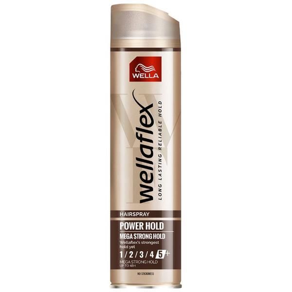 Wella Professionals Лак за коса с мега силна фиксация - Wella Wellaflex Hairspray Power Mega Strong Hold, 250 мл