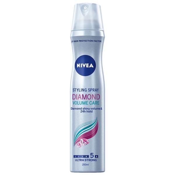 Nivea Лак за коса за обем - Nivea Diamond Volume Care, 5 Ultra Strong, 250 мл