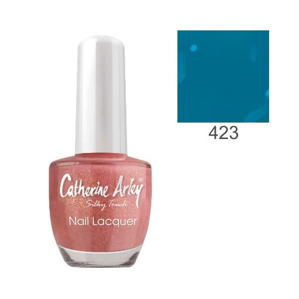 Alfar Лак за нокти Alfar Catherine Arley Silky Touch, нюанс 423 Turquoise, 14мл