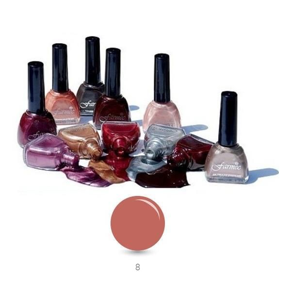 Farmec Лак за нокти Farmec Ултра устройчив, нюанс 8, 11мл