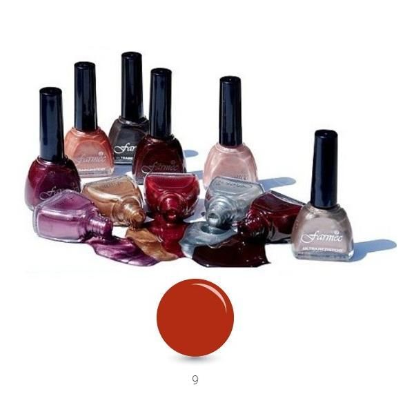 Farmec Лак за нокти Farmec Ултра устройчив, нюанс 9, 11мл