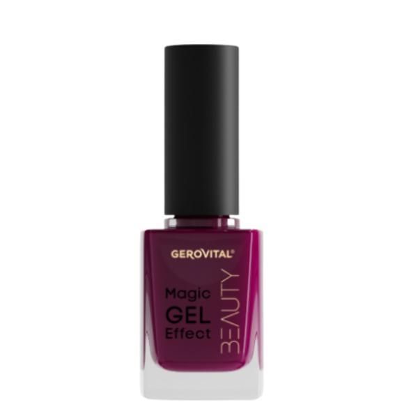 Gerovital Лак за нокти Gerovital Beauty Magic Gel Effect нюанс 12 лилаво, 11 мл