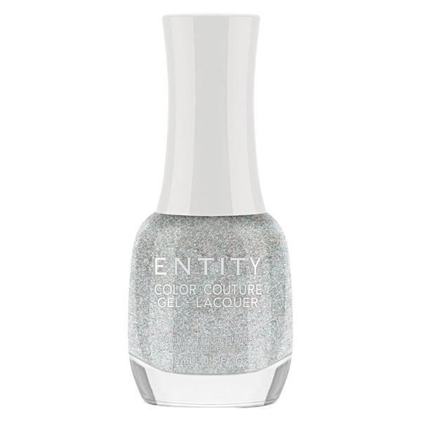 Entity Лак за нокти с гел ефект - Entity Colour Couture Gel - Lacquer, нюанс &quot;Dazzle Me With Diamonds&quot;, 15 мл