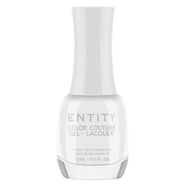 Entity Лак за нокти с гел ефект - Entity Colour Couture Gel - Lacquer, нюанс &quot;White Light&quot;, 15 мл