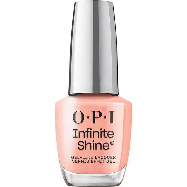 OPI Лак за нокти с гел ефект - OPI Infinite Shine, колекция Make 'Em Jelly, Strawberry Slay, 15 мл
