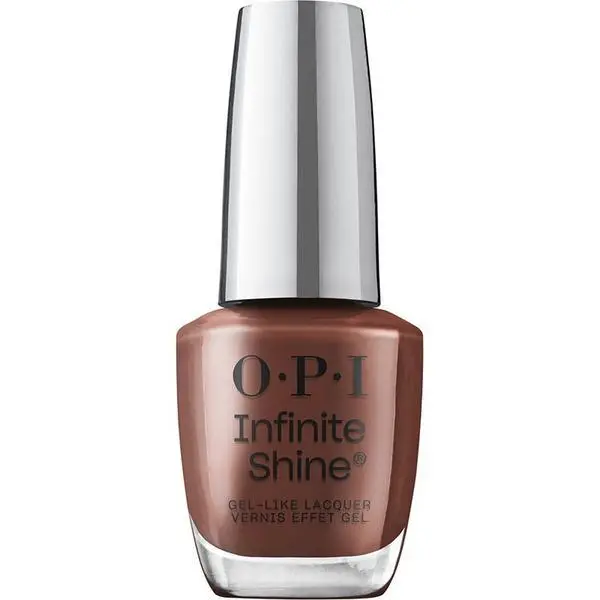 OPI Лак за нокти с гел ефект - OPI Infinite Shine, колекция Mani-tude, нюанс  Lip Hot Liner, 15 мл