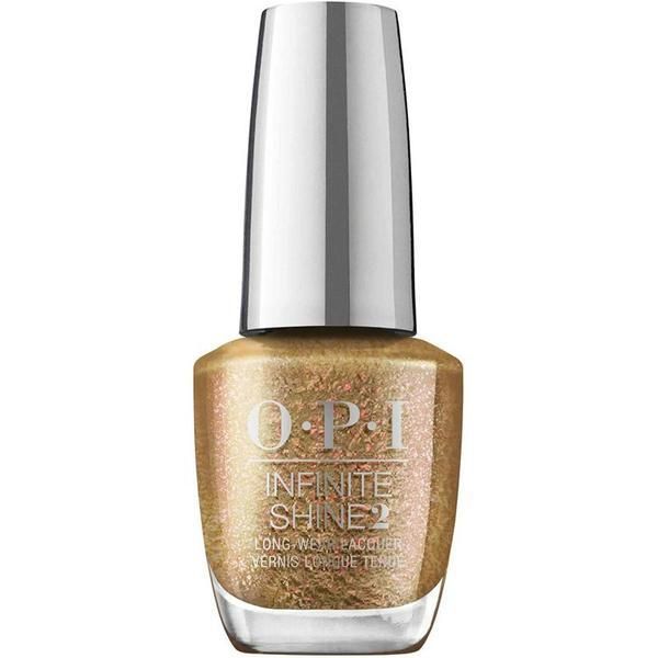 OPI Лак за нокти с гел ефект - OPI Infinite Shine Terribly Nice Collection, Five Golden Flings, 15 мл