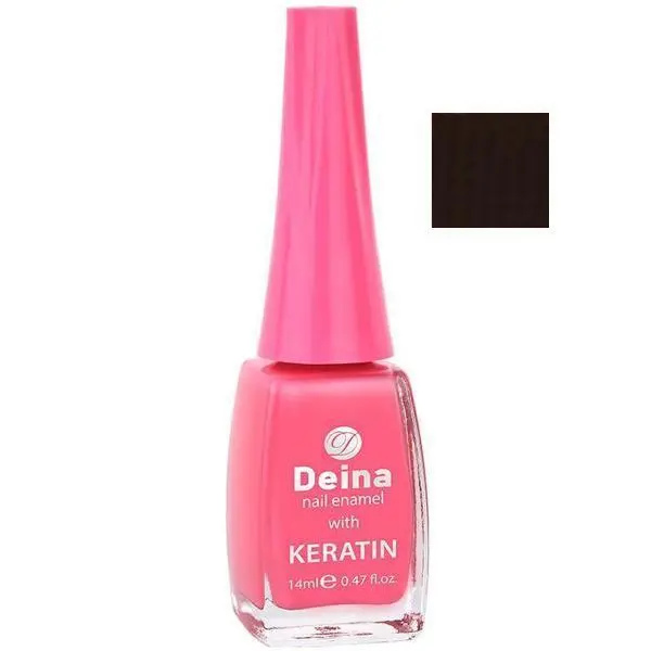 Deina Лак за нокти с кератин - Deina Nail Enamel with Keratin, нюанс 1500 19, 12 мл