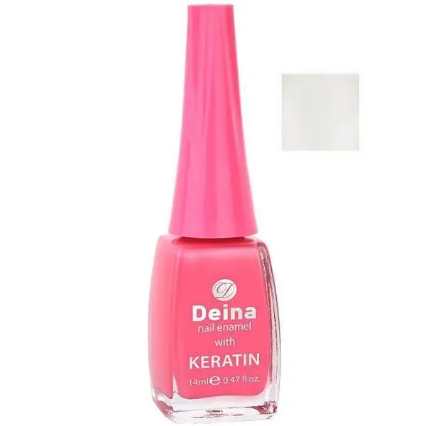 Deina Лак за нокти с кератин - Deina Nail Enamel with Keratin, нюанс 1500 55, 12 мл
