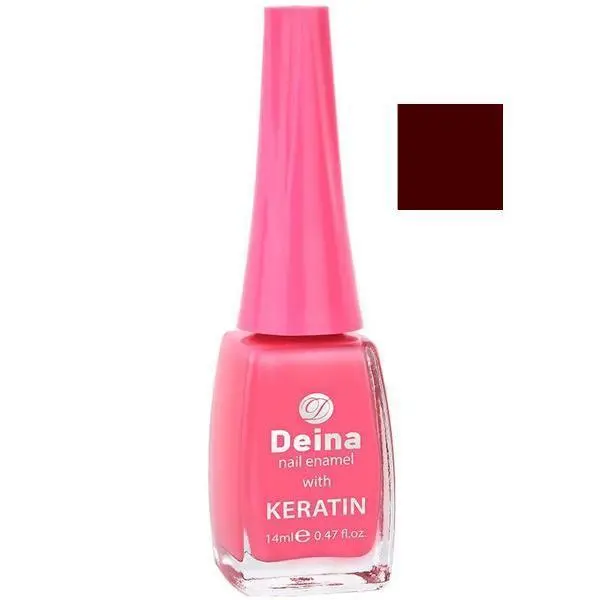 Deina Лак за нокти с кератин - Deina Nail Enamel with Keratin, нюанс 1500 59, 12 мл